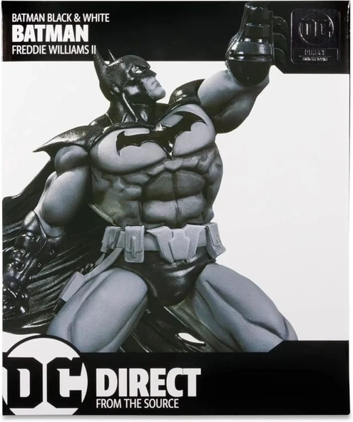 McFarlane Toys - DC Direct - Batman Siyah & Beyaz - Figürü (Reçine) - 7