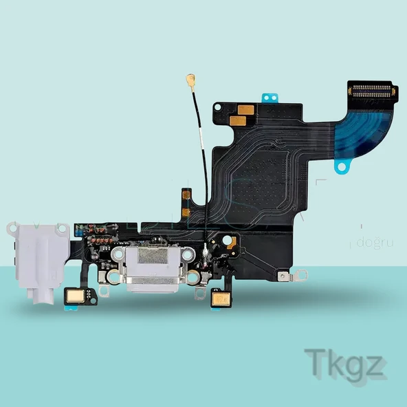 Apple İphone 6S Full Şarj Soketi Filmi FLEX Orjinal (GÜMÜŞ) ürün görseli 1