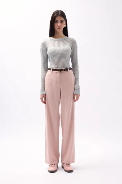 Fitilli Transparan Bluz - Resim 2