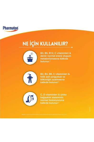 Pharmaton Vitality 60 Tablet 2 Adet - 5