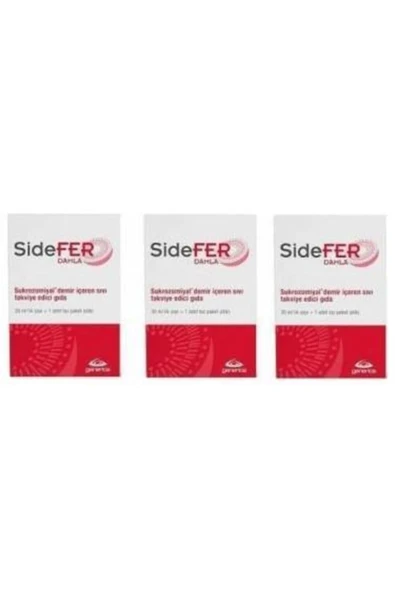 Sidefer Damla 30 Ml 3 Adet