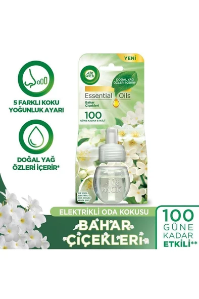 Air Wick Elektrikli Oda Kokusu Yedek Şişe Bahar Çiçekleri - Esansiyel Yağlar Içerir