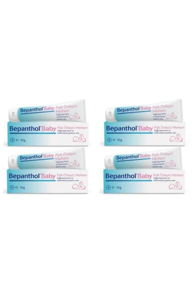 Bepanthol Bepanthol Baby Pişik Önleyici Merhem 30 gr 4 Adet