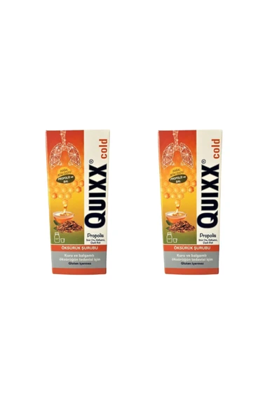 QUIXX Cold Propolis Şurup 100 Ml 2 Adet