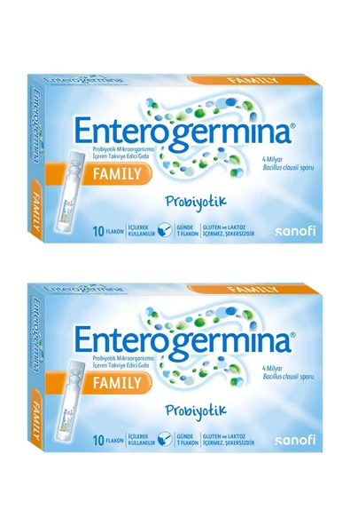 Enterogermina Family 10 Flakon 2 Adet