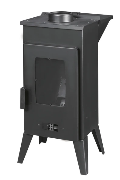 İKİZSOBA Geniş Camlı Pelet Şömine Sobası - 5 kW, Ayarlanabilir Isı Teknolojisi ürün görseli