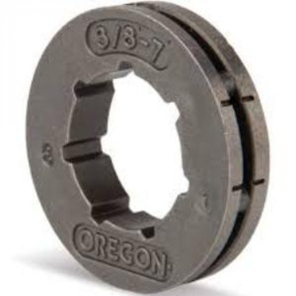 Oregon Rim 3/8 7 Diş Dar Göbek Testere Zincir Dişli Rimi - 4