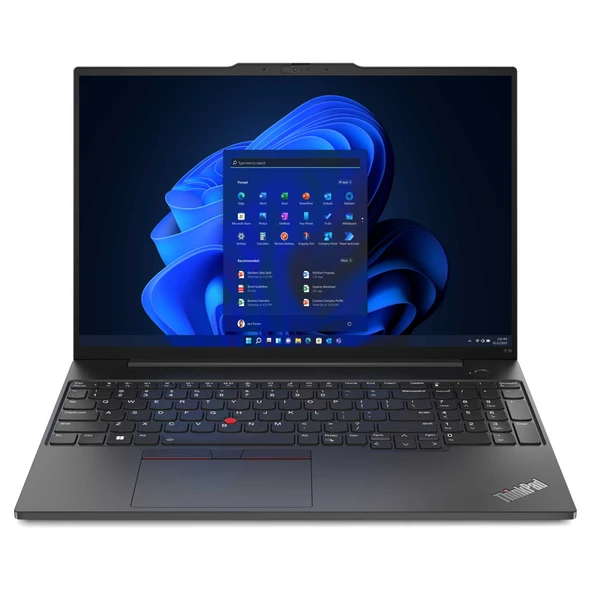 Lenovo E16 21JQS1LF0A020 i5-1335U 40GB 512SSD 16" WUXGA W11P Dizüstü Bilgisayar ürün görseli 1
