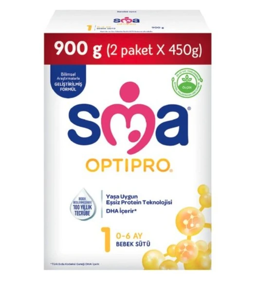 SMA Optipro 1 Devam Sütü 900 g