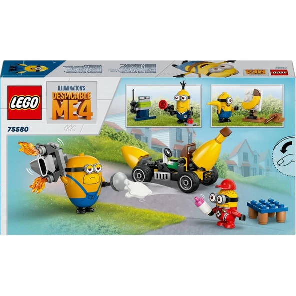 LEGO 75580 Despicable Me 4 Minyonlar ve Muz Araba - Resim 4