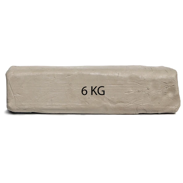 Beyaz Seramik Hamuru 6 Kg Kil Seramik Çamuru ürün görseli
