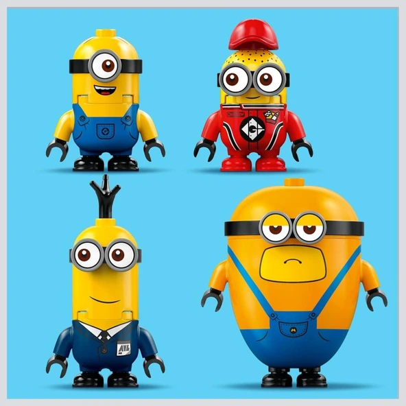 LEGO 75580 Despicable Me 4 Minyonlar ve Muz Araba - Resim 6