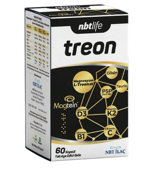 NBT Life Treon 60 Kapsül ürün görseli
