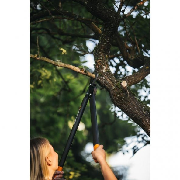 Fiskars PowerGear L78 Kalın Dal Budama Makası Çengel Başlı Bypass - 4