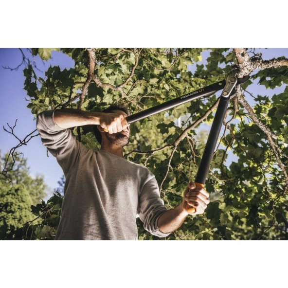 Fiskars PowerGear L77 Kalın Dal Budama Makası Anvil Ağız 74 cm - 4