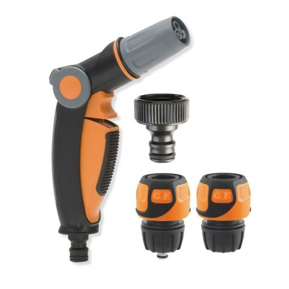 GF Bahçe Sulama Tabancası Profesyonel,Ayarlı Set