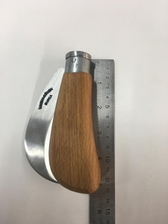 Aşı Bıçağı Ceviz Aşı Çakısı Eğri Dövme Bıçak Orta Boy - 2