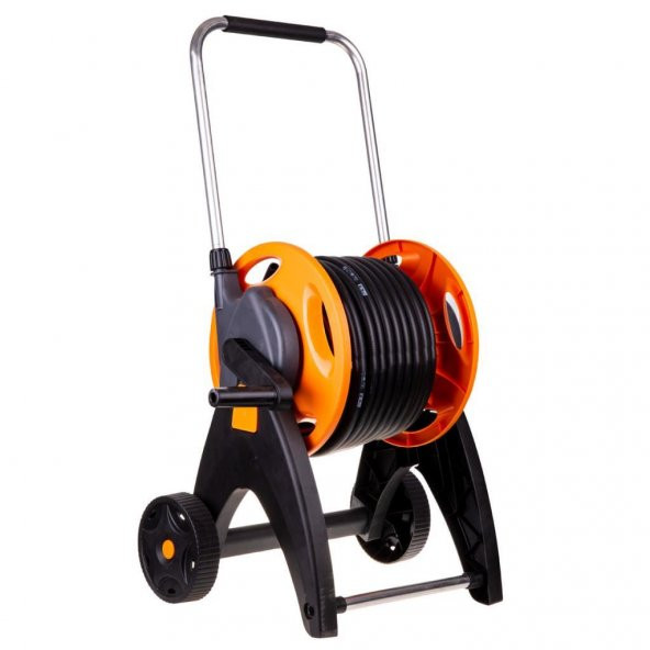 GF Hortum Makarası 25 m Tekerlekli Set