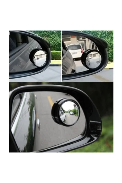 Dacia Sandero uyumlu Aynası Park Etme Aynası Yuvarlak 2 Adet - Resim 2