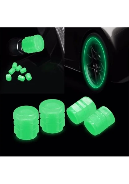 Lotus Elise uyumlu fosforlu Sibop Kapağı Seti 4 Adet Sibop Kapağı Seti Yeşil ürün görseli