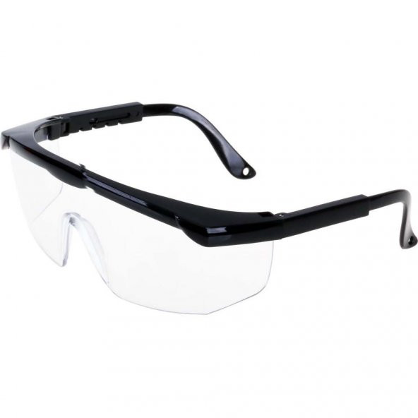 Göz Koruyucu Şeffaf  Ayarlı Gözlük