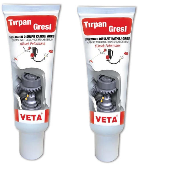 Veta Tırpan Gres Yağı 150 gr. Yüksek Isı +200° 2 Adet ürün görseli