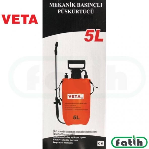Veta Vt 5B Kollu İlaçlama Pompası 5 Lt - 3