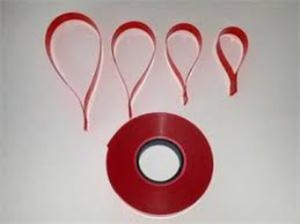 Simes Agrifast Bitki Bağlama Tabanca Bantı Kırmızı - 2