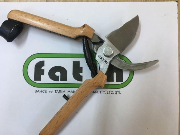 Budama Makası Dövme Çelik Afyon El Yapımı Bağ Makası - 5