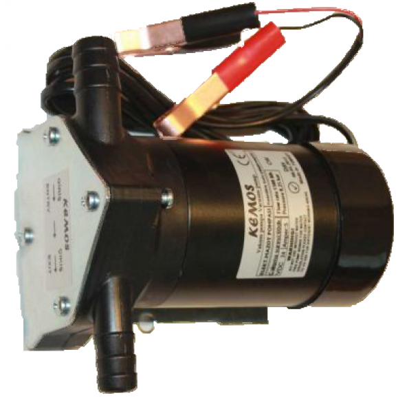 24 Volt Vakumlu Sıvı Aktarım Mazot  Su Süt  Pompası 140 Watt - 2