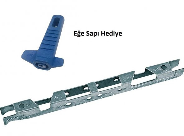 Tecomec Eğeleme Mastarı Açılı Yeni  4 ü Bir Arada Eğe Sapı Hediye