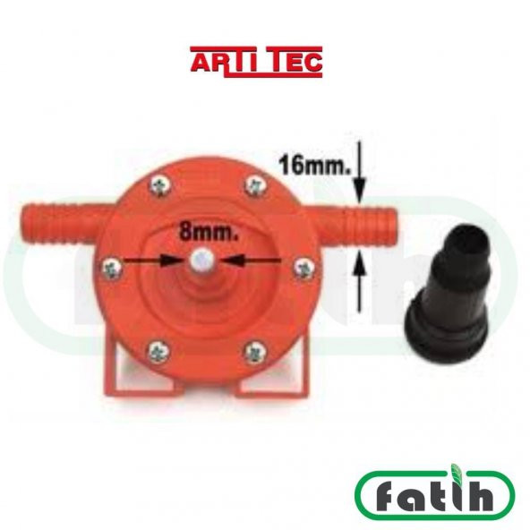 Matkapla Çalışan Üniversal Su veya Yağ Pompası İtalyan Artı-Tec