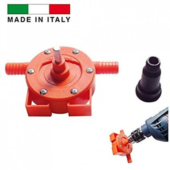 Matkapla Çalışan Üniversal Su veya Yağ Pompası İtalyan Artı-Tec - 3