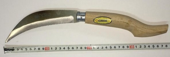 Fındık Muz Asma Bıçağı Erkul Büyük Boy 38 cm Çelik  Testere Ağız - 2