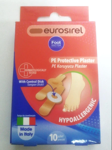 Foot Doctor PE Koruyucu Plaster 10 Adet ürün görseli