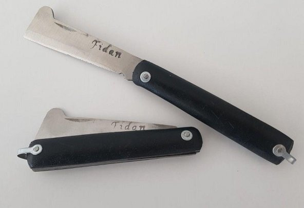 Fidan Aşı Bıçağı Ceviz Aşı Çakısı Yatağan Dövme Çelik - 2