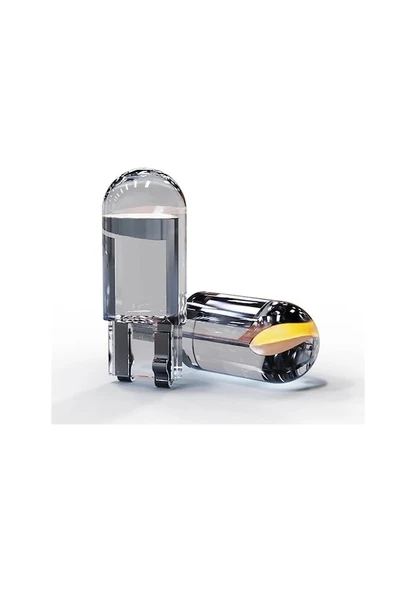 Ferrari 575 Plaka Parklar Için Cam Led T10 Beyaz Ampul 2 Adet - Resim 3