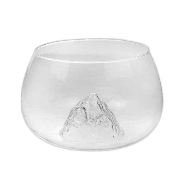 Büyük Boy Cam Fanus Teraryum Balık Ve Çiçek Dekoru 24x18 - Resim 2