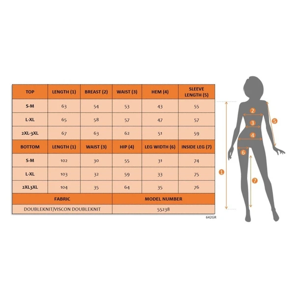 Lucky Life Kadın Uzun Kollu Bisiklet Yaka Leopar Desenli Iki Iplik Bluz Ve Viskon Iki Iplik Pantolon Ikili Takım - Resim 7