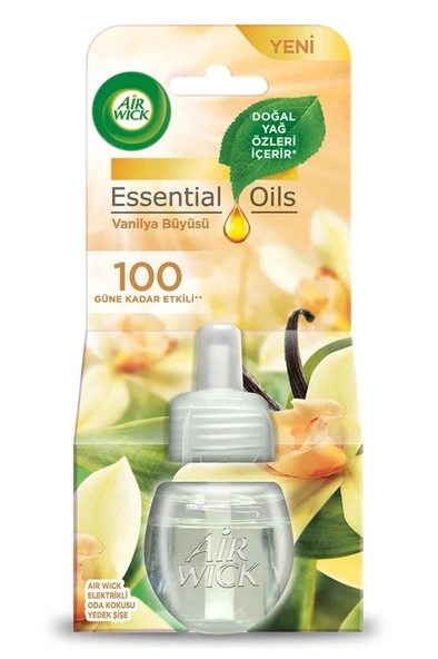 Air Wick Elektrikli Oda Kokusu Yedek Şişe Vanilya Büyüsü - Esansiyel Yağlar Içerir - 2