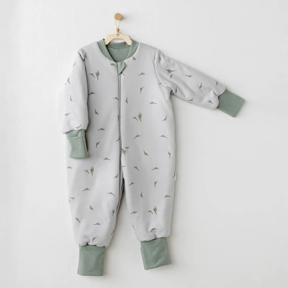 Andywawa AC26010 Mummy S Snuggle Saurus Uyku Tulumu 2,5 TOG Green