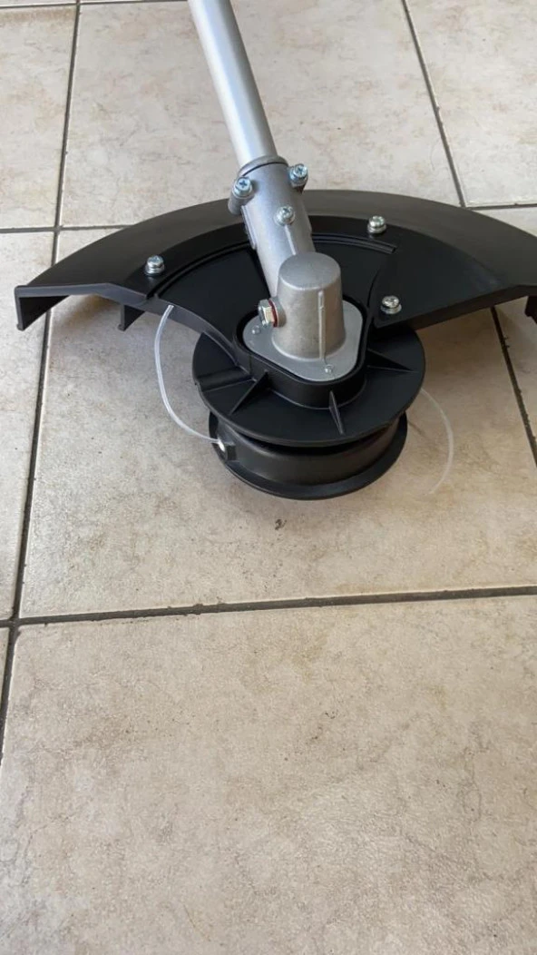 Senix YT6905-23S Elektrikli Tırpan Makinası 1200W Misina Başlık - Resim 3