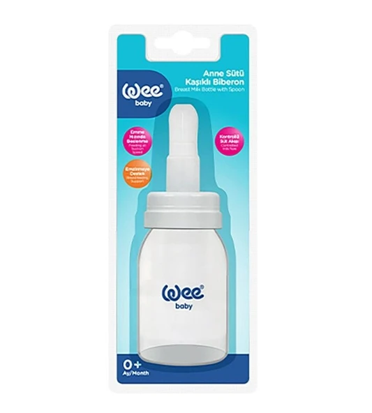 Wee Baby Anne Sütü Kaşıklı Biberon 988