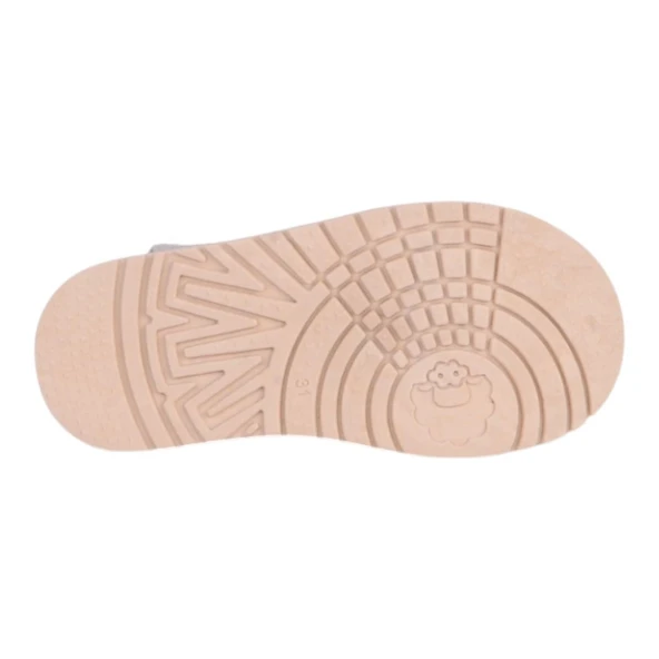 Skuaıter Garf Vizon Kız Çocuk İçi Kürklü Düz Bot - Resim 4