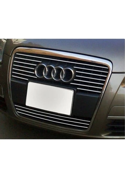 Audi A80 Uyumlu Nikelaj Kapı Bagaj Panjur Koruyucu Geçmeli 5 Metre krom U tipi - Resim 3