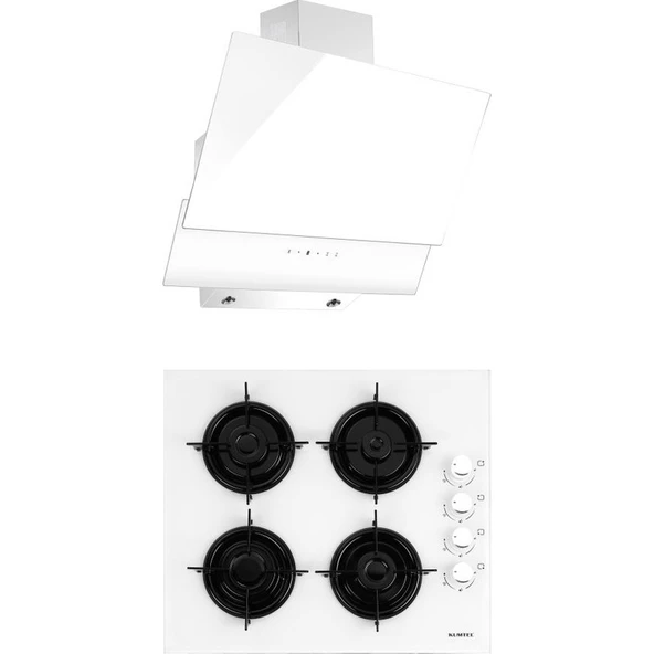 Kumtel 2'Li Beyaz Ankastre Set (KO-40TAHDF + DA6-835) ürün görseli