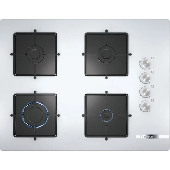 Bosch POP7C2O12O Ankastre Cam Ocak Beyaz ürün görseli