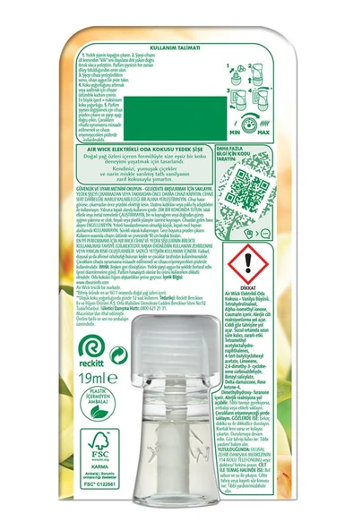 Air Wick Elektrikli Oda Kokusu Yedek Şişe Vanilya Büyüsü - Esansiyel Yağlar Içerir x 6 - 9
