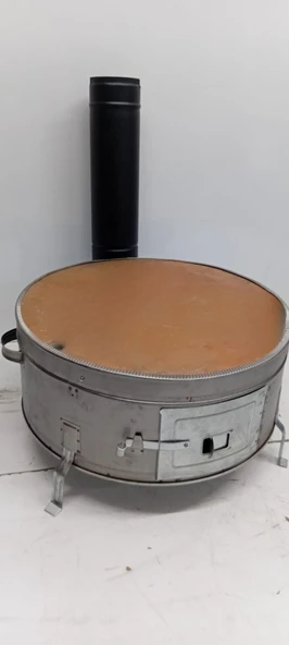 Dorello Toprak Saç Tandır  Geleneksel El Yapımı Kil Tandır Saç - Resim 2