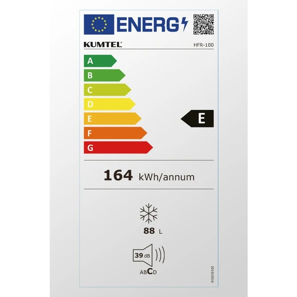 Kumtel 3 Çekmeceli Dikey Derin Dondurucu 88L HFR-100 - Resim 8